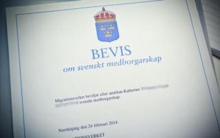 Kā iegūt Zviedrijas pilsonību Krievijas Federācijas pilsonim: soli pa solim instrukcijas un juridiskas konsultācijas